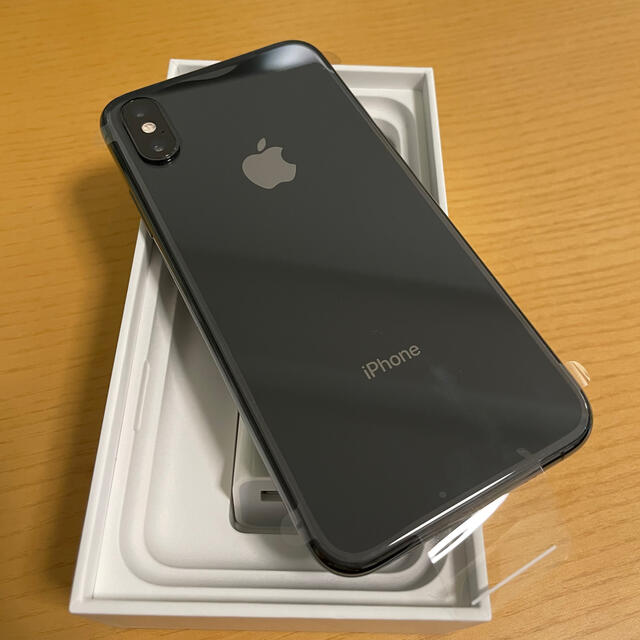 未使用品　iPhone XS 64GB simフリー　黒　スペースグレイ　本体スマートフォン本体