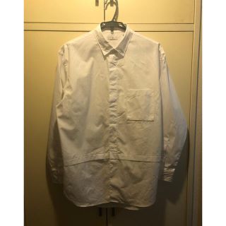 ジルサンダー(Jil Sander)のUNIQLO JIL SANDER ＋J スーピマコットンオーバーサイズシャツ(シャツ)