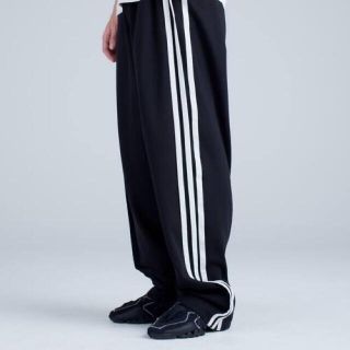 ワイスリー(Y-3)の【稀少サイズ】Y-3 3Stripes Selvedge Wide Pants(スラックス)