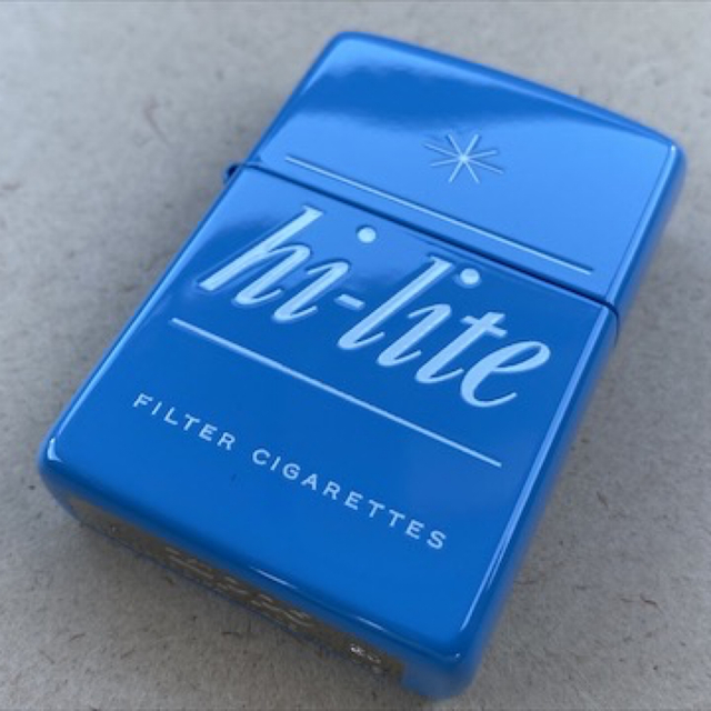 zippo ハイライト（青）メンズ