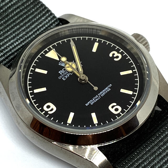 TUDOR ROLEX カスタム EXPLORER NATOナイロンベルト 美品