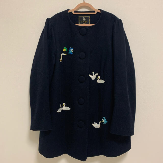 クーポン利用&送料無料 フランシュリッペ FL5 フルーツ刺繍ニット