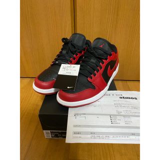 ナイキ(NIKE)のNIKE AIR JORDAN 1 LOW VARSITY RED 26.5cm(スニーカー)