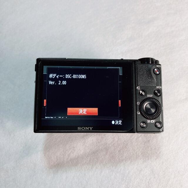 SONY DSC-RX100M5 Cyber-shot 別売グリップ付