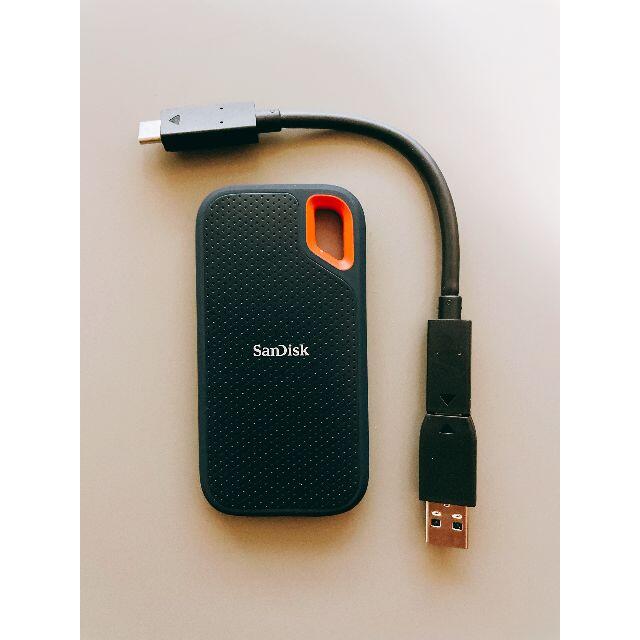 スマホ/家電/カメラSanDisk Portable SSD 1TB