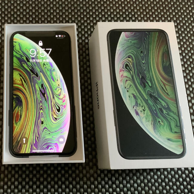 スマホ/家電/カメラ【未使用】iPhone Xs Space Gray 256 GB SIMフリー