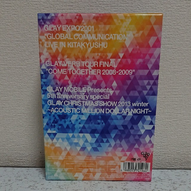GLAY　20th　Anniversary　LIVE　BOX　VOL．1 DVD エンタメ/ホビーのDVD/ブルーレイ(ミュージック)の商品写真