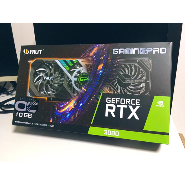 雑誌で紹介された 【美品】Palit RTX3080 OC GP PCパーツ