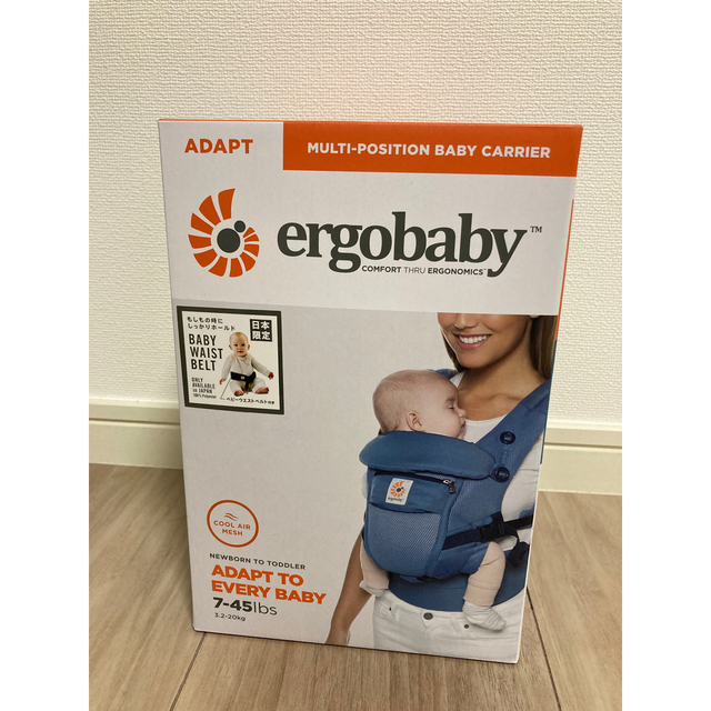 Ergobaby(エルゴベビー)のエルゴベビー 抱っこ紐　アダプト　クールエア キッズ/ベビー/マタニティの外出/移動用品(抱っこひも/おんぶひも)の商品写真