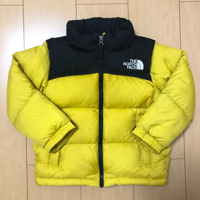 完売品　THE NORTH FACE ヌプシ ダウンジャケット　イエロー　100