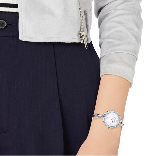 SWAROVSKI(スワロフスキー)の〘美品〙SWAROVSKI AILA MINI ウォッチ シルバー レディースのファッション小物(腕時計)の商品写真