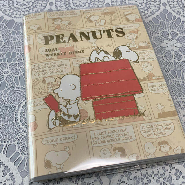 PEANUTS(ピーナッツ)の未使用‼︎ピーナッツ　スヌーピー♥︎スケジュール帳 インテリア/住まい/日用品の文房具(カレンダー/スケジュール)の商品写真