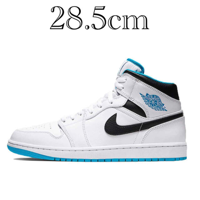 Air Jordan 1 Mid White Laser Blue ジョーダン