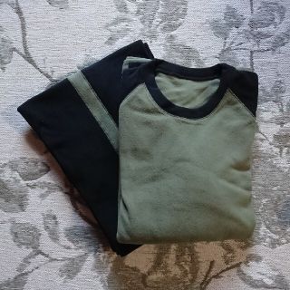 ユニクロ(UNIQLO)の新品☆UNIQLO(ユニクロ)☆メンズ フリース セット (Ｍ) グリーン(その他)