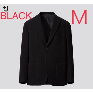 ユニクロ(UNIQLO)の【F-sport0925様専用】ユニクロ ジャケットヘリボーン Black(テーラードジャケット)