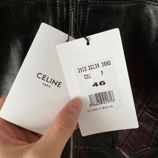 最終値下げ。セリーヌ ドラムドラムスキン　テディジャケット46Celine