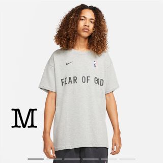 フィアオブゴッド(FEAR OF GOD)のNIKE fear of god ダークグレーヘザー ウォームアップTシャツ(Tシャツ/カットソー(半袖/袖なし))