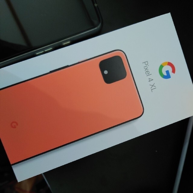 ANDROID(アンドロイド)のPixel 4 XL 64GB Oh So Orange SIMフリー ケース付 スマホ/家電/カメラのスマートフォン/携帯電話(スマートフォン本体)の商品写真