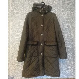 マッキントッシュ(MACKINTOSH)のMACKINTOSH マッキントッシュ キルティングコート　カーキ色(ロングコート)