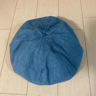 デニムベレー帽(ハンチング/ベレー帽)