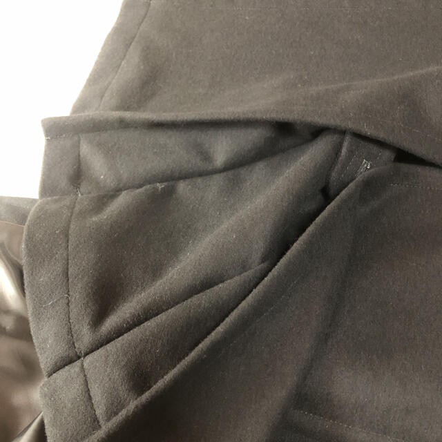 コート　トレンチコート　黒 メンズのジャケット/アウター(トレンチコート)の商品写真