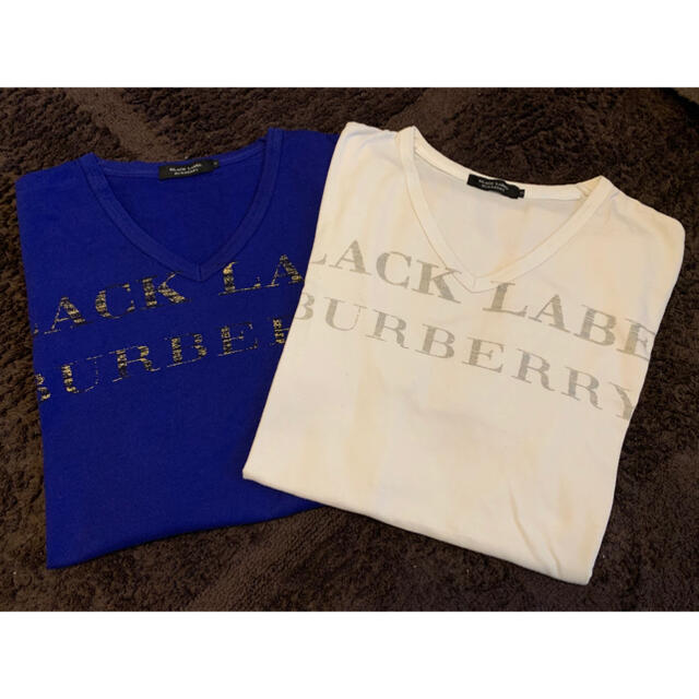 BURBERRY BLACK LABEL(バーバリーブラックレーベル)の【もりさん様専用】ブラックレーベル　Tシャツ　2枚セット メンズのトップス(Tシャツ/カットソー(半袖/袖なし))の商品写真