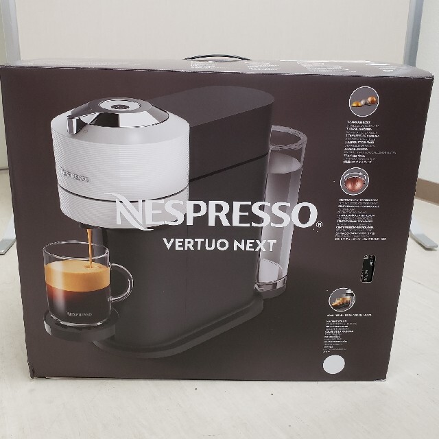 調理家電NESPRESSO ヴァーチュオネクスト コーヒーメーカー GDV1WH　ネスレ