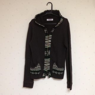 ローズバッドカップルズ(ROSE BUD)のROSE BUD☆エスニック柄パーカー(パーカー)