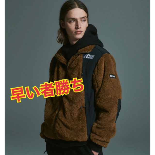 F.C.R.B.(エフシーアールビー)のFCRB 20AW SHERPA FLEECE BLOUSON Lサイズ メンズのジャケット/アウター(ブルゾン)の商品写真