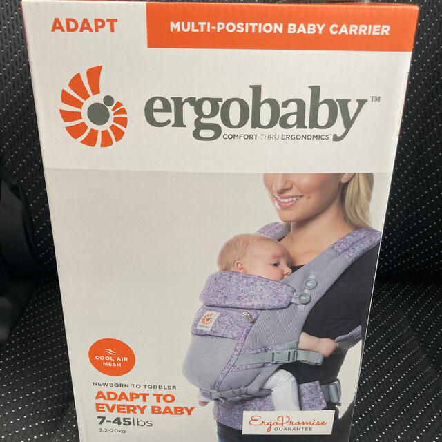 Ergobaby(エルゴベビー)のエルゴベビー　抱っこ紐　アダプト　クールエア　 キッズ/ベビー/マタニティの外出/移動用品(抱っこひも/おんぶひも)の商品写真