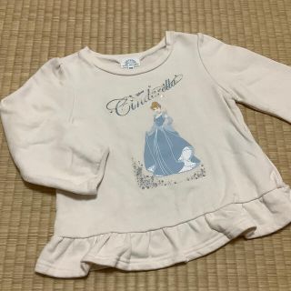 ナチュラルビューティーベーシック(NATURAL BEAUTY BASIC)のナチュビ　Disney シンデレラ　トレーナー　110(Tシャツ/カットソー)