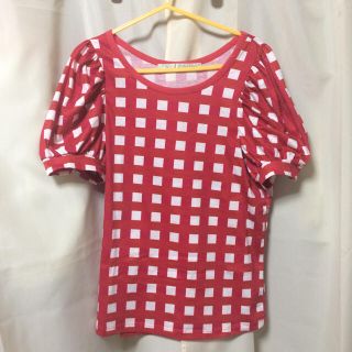 ドットアンドストライプスチャイルドウーマン(Dot&Stripes CHILDWOMAN)のギンガムチェックT(Tシャツ(半袖/袖なし))