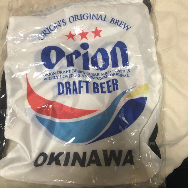 沖縄　オリオンビール　ナップサック レディースのバッグ(リュック/バックパック)の商品写真