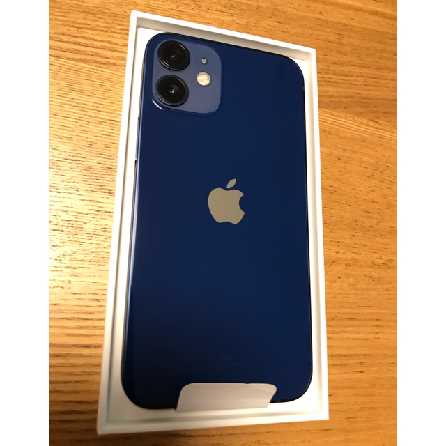 【未使用品】SIMロック解除済iPhone 12mini 128G ブルー