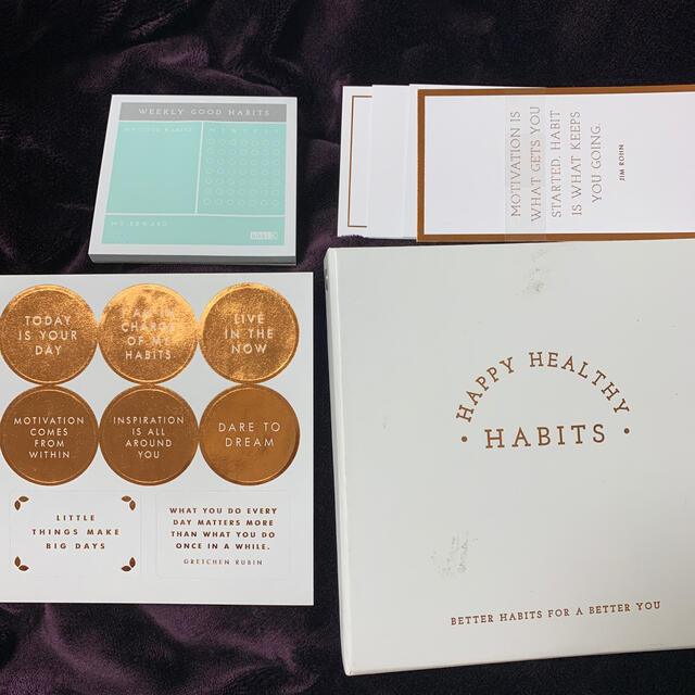 kikki.K Happy Healthy HABITS インテリア/住まい/日用品の文房具(ノート/メモ帳/ふせん)の商品写真