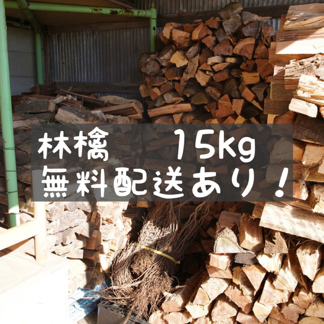 林檎　薪　15kg スポーツ/アウトドアのアウトドア(その他)の商品写真