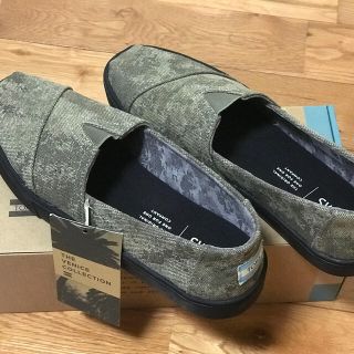 トムズ(TOMS)の期間値下げ‼︎送料込み‼︎TOMS スリッポン　26センチ　男女兼用(スリッポン/モカシン)