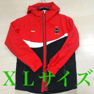 エフシーアールビー(F.C.R.B.)の【XL】F.C.R.B Coca-Cola WARM UP JACKET 赤美品(ナイロンジャケット)