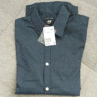 エイチアンドエム(H&M)の新品！H&Mメンズ長袖シャツ(シャツ)