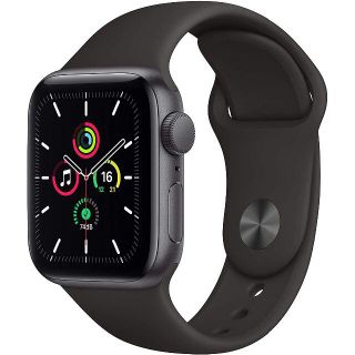 アップルウォッチ(Apple Watch)のApple Watch SE スペースグレイアルミニウムケース 40mm(その他)