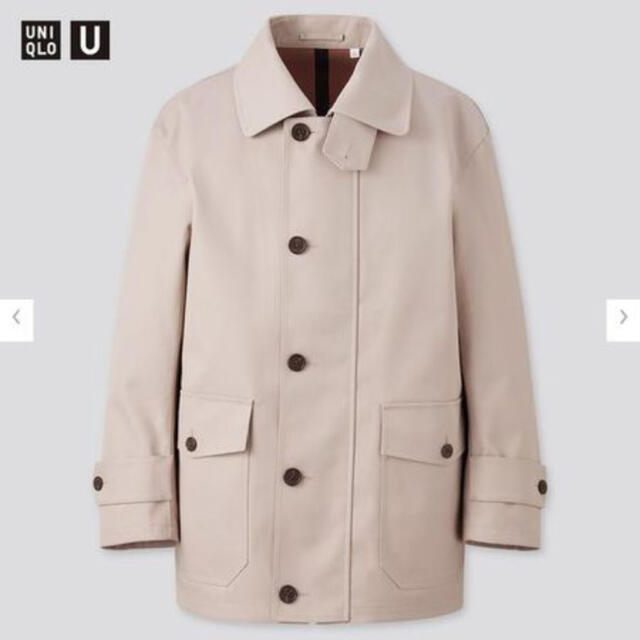 UNIQLO(ユニクロ)のUNIQLO U ハーフコート メンズのジャケット/アウター(ステンカラーコート)の商品写真