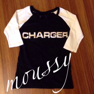 マウジー(moussy)のmoussy♛5分袖ラグランTシャツ(Tシャツ(長袖/七分))