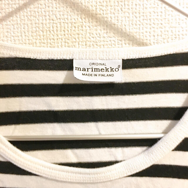 COMME des GARCONS(コムデギャルソン)のmarimekko マリメッコ　ギャルソン別注ボーダー長袖Tシャツ  レディースのトップス(カットソー(長袖/七分))の商品写真