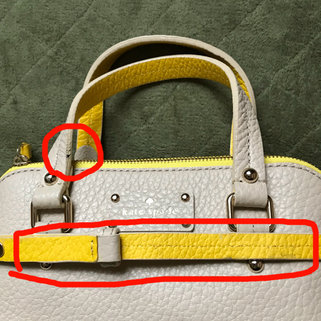 kate spade new york(ケイトスペードニューヨーク)の【美品！】ケイトスペード バイカラーバッグ レディースのバッグ(ショルダーバッグ)の商品写真