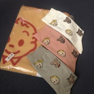 クツシタヤ(靴下屋)の専用　お取り置き靴下屋×オサムグッズ　ブランケット４点セット　osamu　(ソックス)