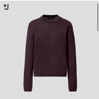 ユニクロ(UNIQLO)のファインゲージカシミヤクルーネックセーター（長袖）　ジルサンダー　+J(ニット/セーター)