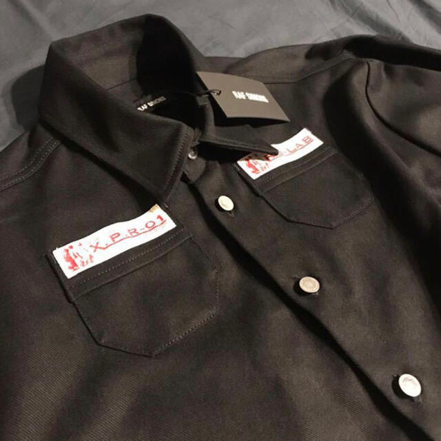 RAF SIMONS 20SS デニムジャケット M デニムシャツ ラフシモンズ 最も
