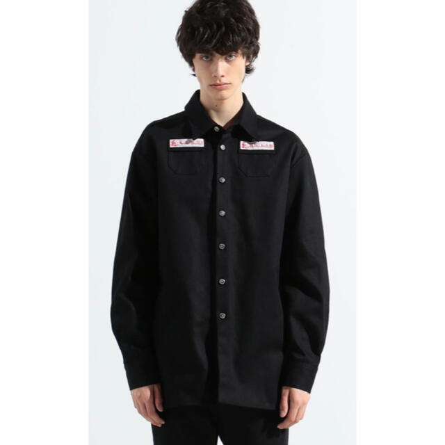 RAF SIMONS(ラフシモンズ)のRAF SIMONS 20SS デニムジャケット M デニムシャツ ラフシモンズ メンズのジャケット/アウター(Gジャン/デニムジャケット)の商品写真