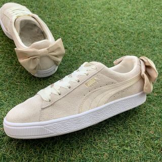 プーマ(PUMA)の美品25 PUMA SUEDE BOW スエード ボウ E626(スニーカー)