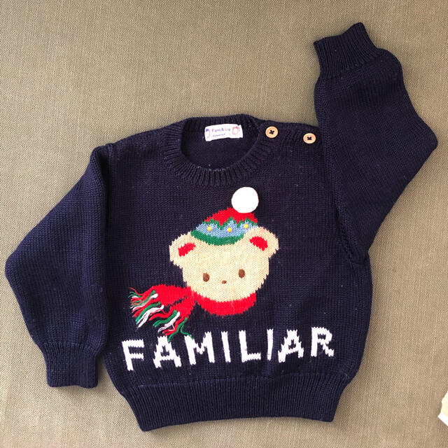 familiar(ファミリア)のfamiliar セーター キッズ/ベビー/マタニティのベビー服(~85cm)(ニット/セーター)の商品写真